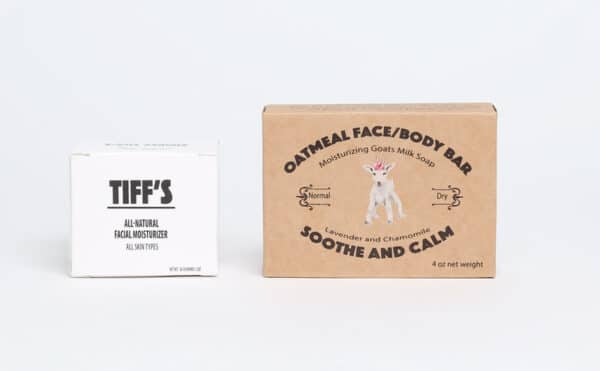 Anti-Aging Facial Moisturizer and Facial/Body Beauty Bar handmade at Simply Tiff's