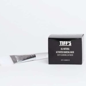 activated charcoal face mask with applicator