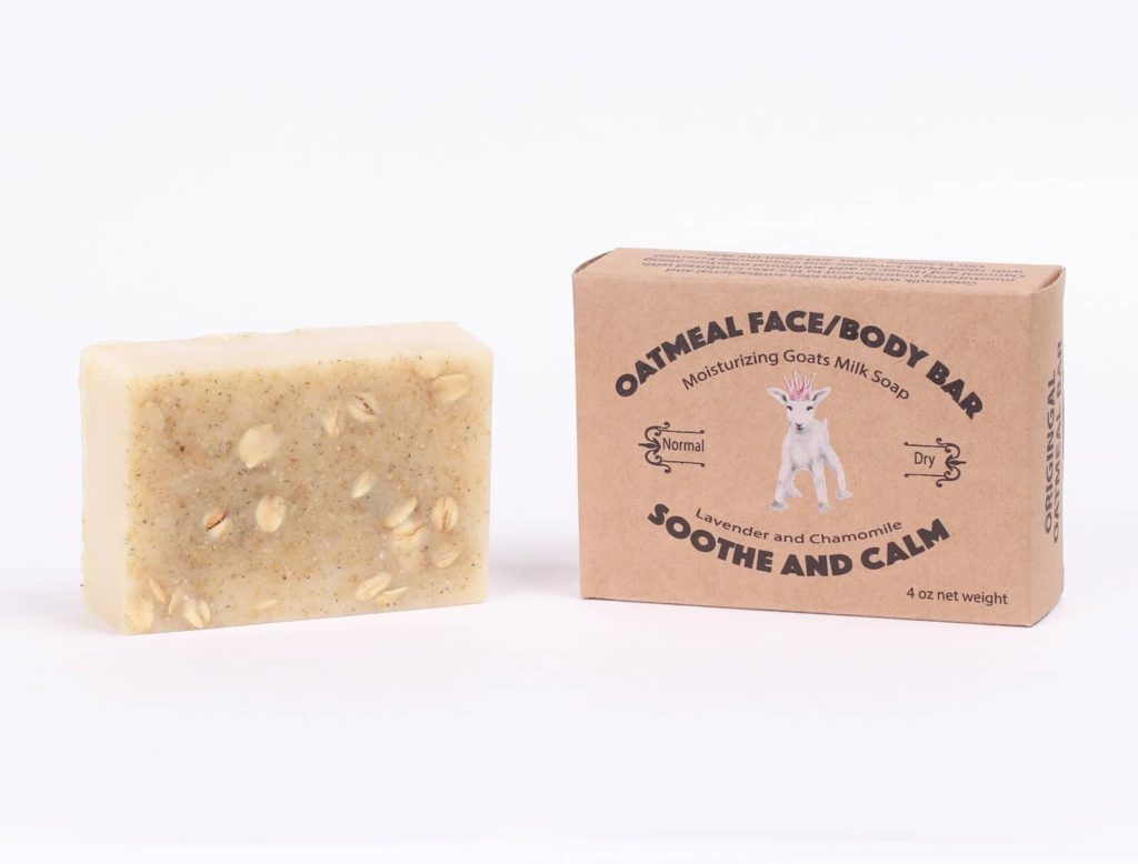 oatmeal face/body bar