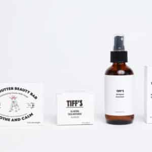 Facial Routine Set with Facial/Body Beauty Bar, Anti-Aging Facial Moisturizer, Floral Facial Toning Mist and Anti-Aging Eye Serum handmade at Simply Tiff's