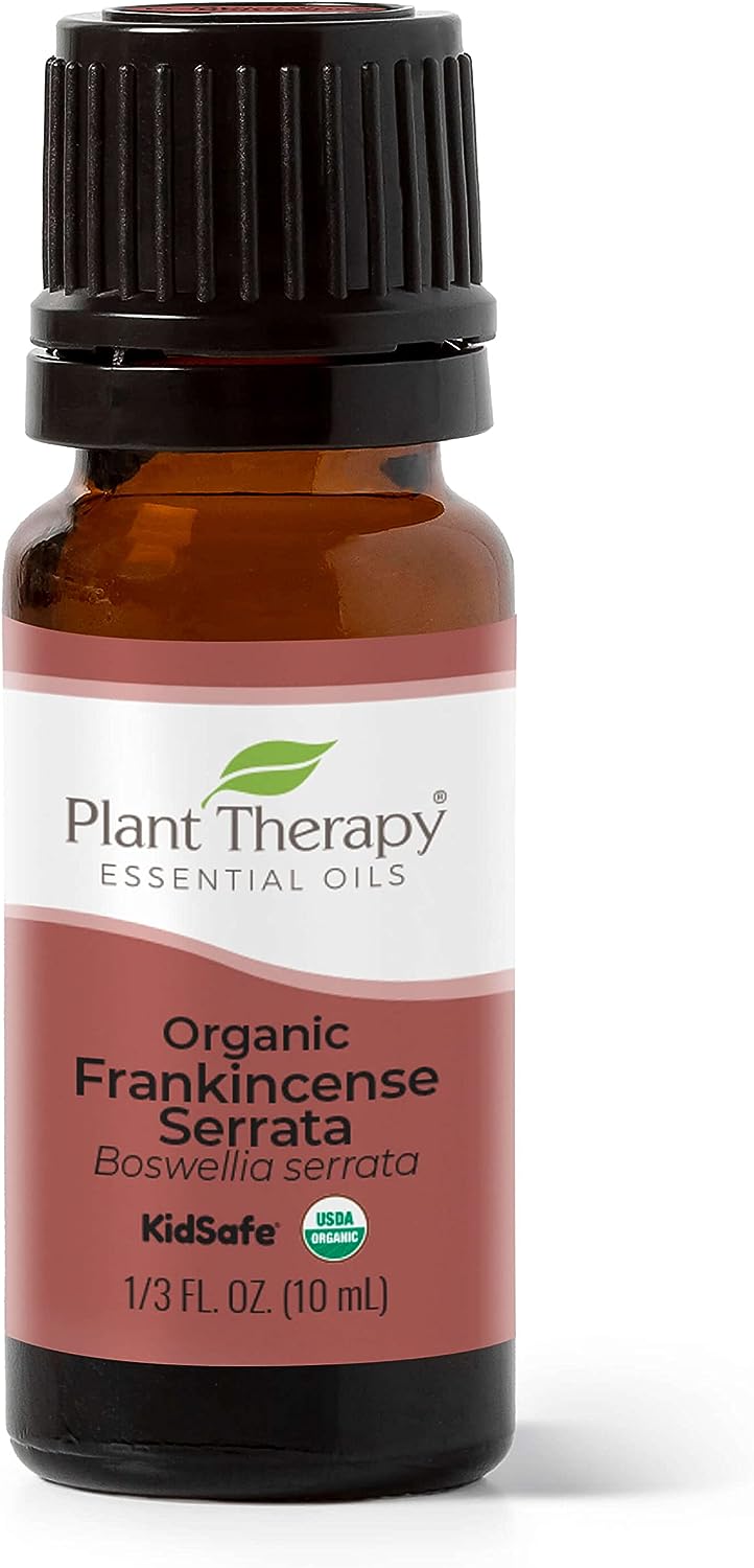 Plant Therapy Organic Frankincense Serrata Essential Oil 100% Pure